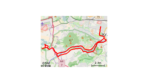 Trasa 3 Kraków - Kryspinów - Kraków