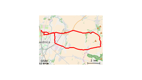 Świdnica - Wiry - Świdnica