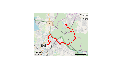 Ścieżka nad Nacyną