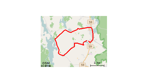 Piecki - Goleń - Dłużec - Piecki