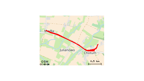 TRASA CHOTUM-MODŁA