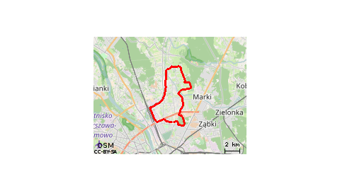 lasek bródnowski - Olesin