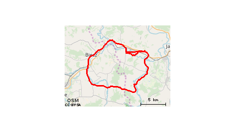 Pusta W-Biecz-Lipinki-Osobnica-Trzcinica