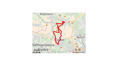 1 Grodziec - Czeladź - Grodziec 