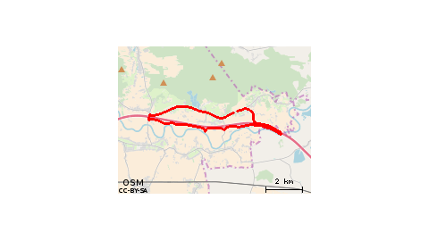 Budy - Stary Most - Białobrzegi- Budy