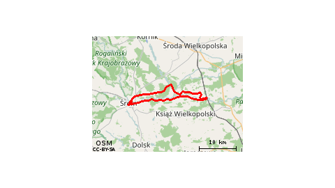 Śrem - Wałami Warty