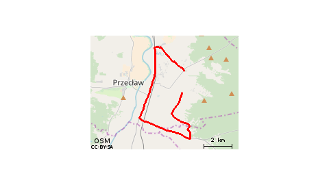 BB - Wola Ociecka - Tuszyma - Rzemień