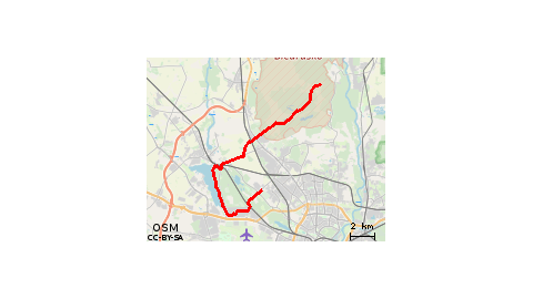 ???? Kiekrz Poligon /trasa niedokończona/. 