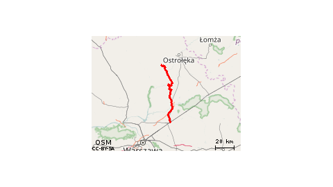 SYPNIEWO -  TŁUSZCZ przez Różan i prom Orłowo 07.08.2017 13:18