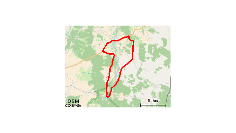 Krzeczów-Osjaków-Kużnica-Krzeczów