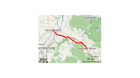 Stalowa Wola - Sandomierz