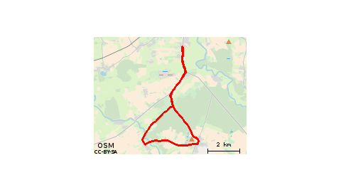 Zieleniewo -Chwarzno - Niemierze - S6 -Zieleniewo