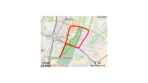 Droga Dębińska - Starołęka - Droga Dębiń