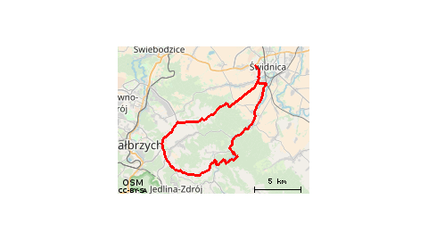 Świdnica - Niedźwiedzica 