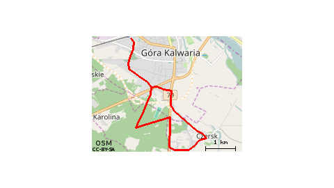 Góra Kalwaria - Czersk