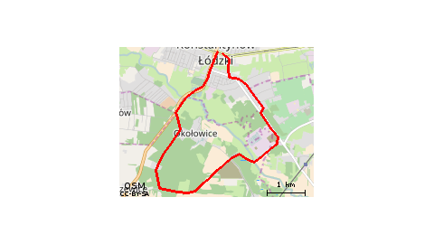 Konstantnyów Lasy Około, Porsze, Grotnik