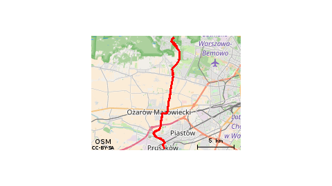 Pruszków - Izabelin - Pruszków