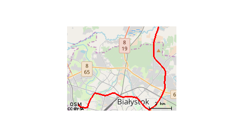 Z Zalewu Waśilków Na Białystok. Majówka