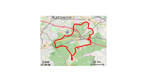 Murcki-Muchowiec-Nikisz-Giszowiec-Murcki