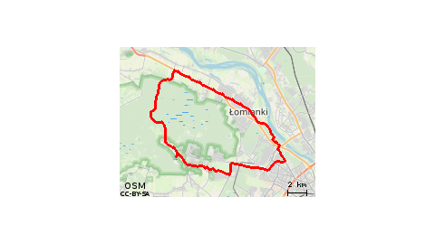 54AWrzeciono-Palmiry-Mokre Łąki--Wrzeciono