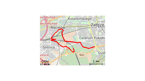 Zjebany GPS Route