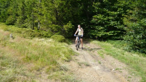 wokół góry Lachów Groń przez Beskidek