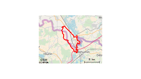 Krzyżanowice - Hat - Chałupki - Zabełków