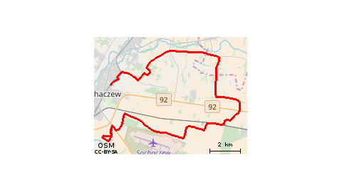 Sochaczew Szczytno Topołowa Budki Czerwonka 