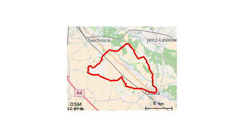 Oława-Utrata-Groblice-Sobocisko-Zabardasze-Oława