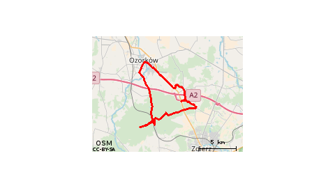 Ustronie Rosanow. Ozorków Istronie