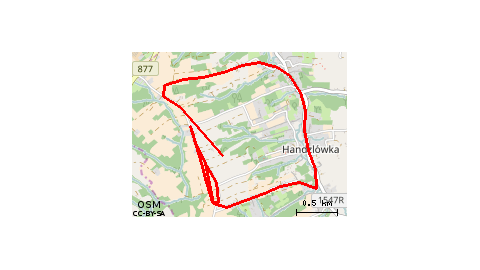 Solarna trasa rowerowa w Handzlówce