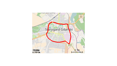 Rowerem po Starogardzie Gdańskim