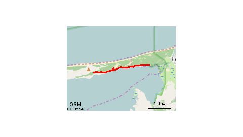 Powrót z wydm z Julia