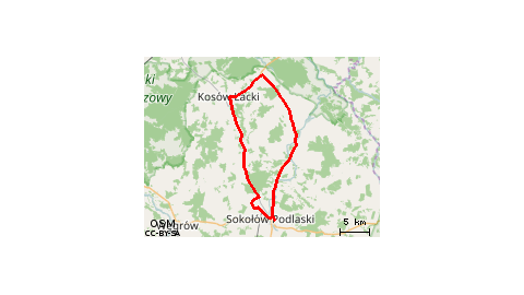 Sokołów Podlaski - Ceranów - Sokołów Podlaski