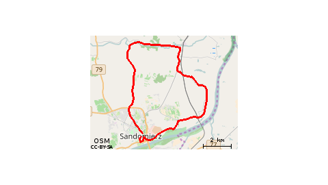 Sandomierz - Nowe Kichary