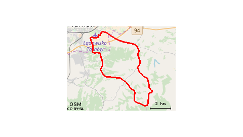 Tarnów-Łękawica-Trzemesna i z powrotem