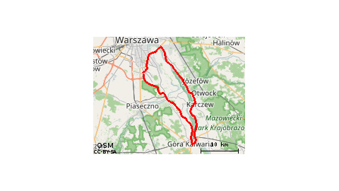 WAW-Ursynów- Otwock-G.Kalwaria-WAW