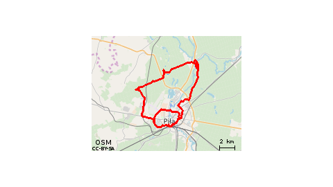 Pila-Kuźnik-Dobrzyca-Piła