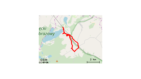 Boszkowo-Letnisko - PKP - Ujazdowo - Włoszakowice - Grotniki - Boszkowo-Letnisko 