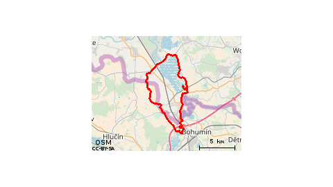 Krzyzanowice - Bukow - Olza - Chalupki - Antosovice - Hat