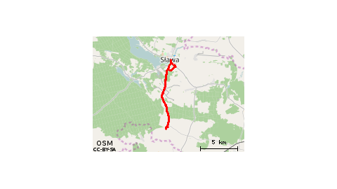 Krążkowo - Sława - Krążkowo 