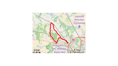 Pętla z podjazdem w Brzezinie