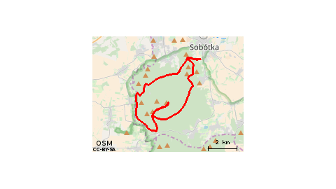 Czarny Szlak Na Górze Ślęża