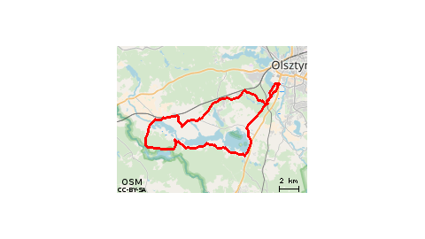 Warmia jesienią Kortowo-Łajsy- Kortowo