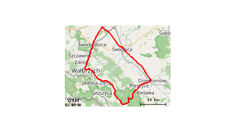 Wałbrzych - Góry Sowie - Dzierżoniów - Świdnica