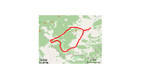 Bystra - Wielka Polana - Sidzina