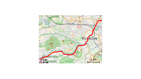 Prądnik Czerwony - tor kajakowy