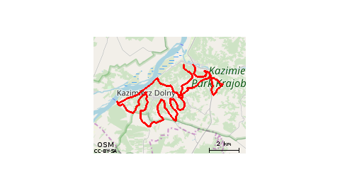 Kazimierz Dolny - szlakiem wąwozów