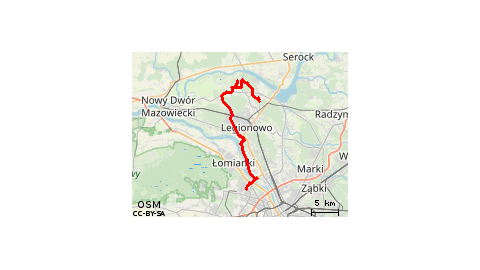 Wieliszew Skrzeszew Jabłonna Młociny