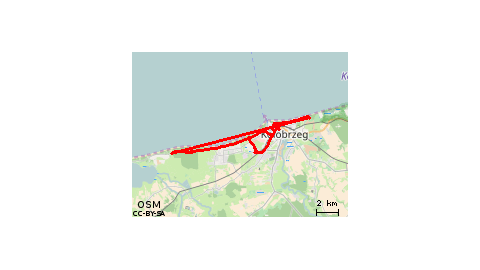 Kołobrzeg - Dźwirzyno